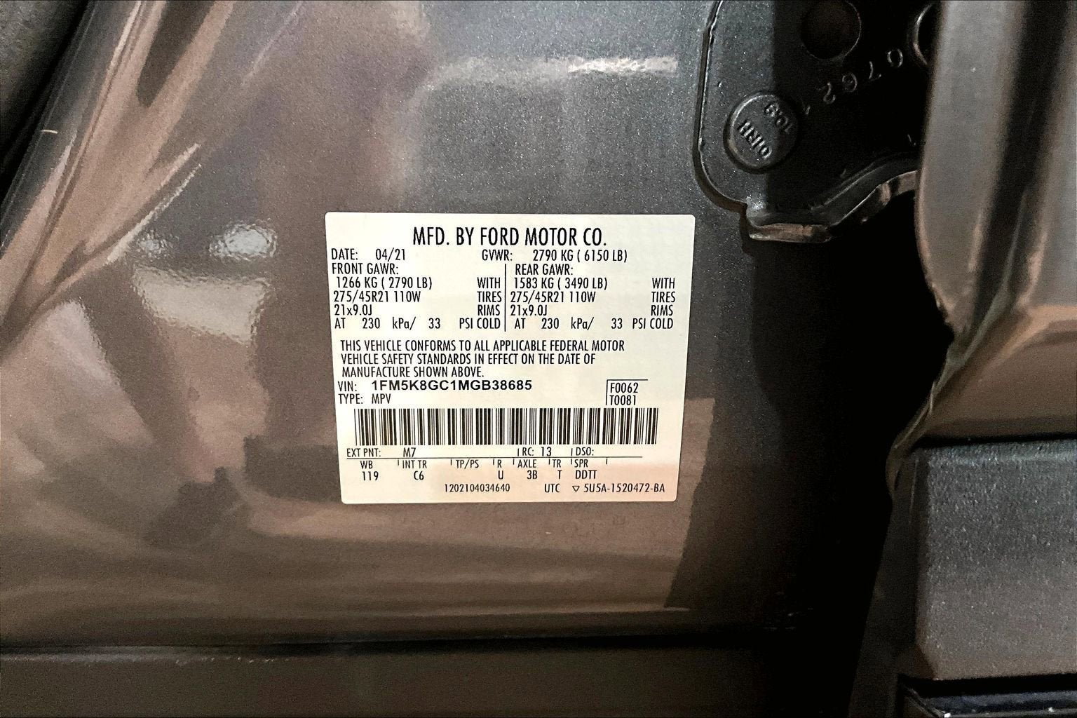 2021 Ford Explorer ST