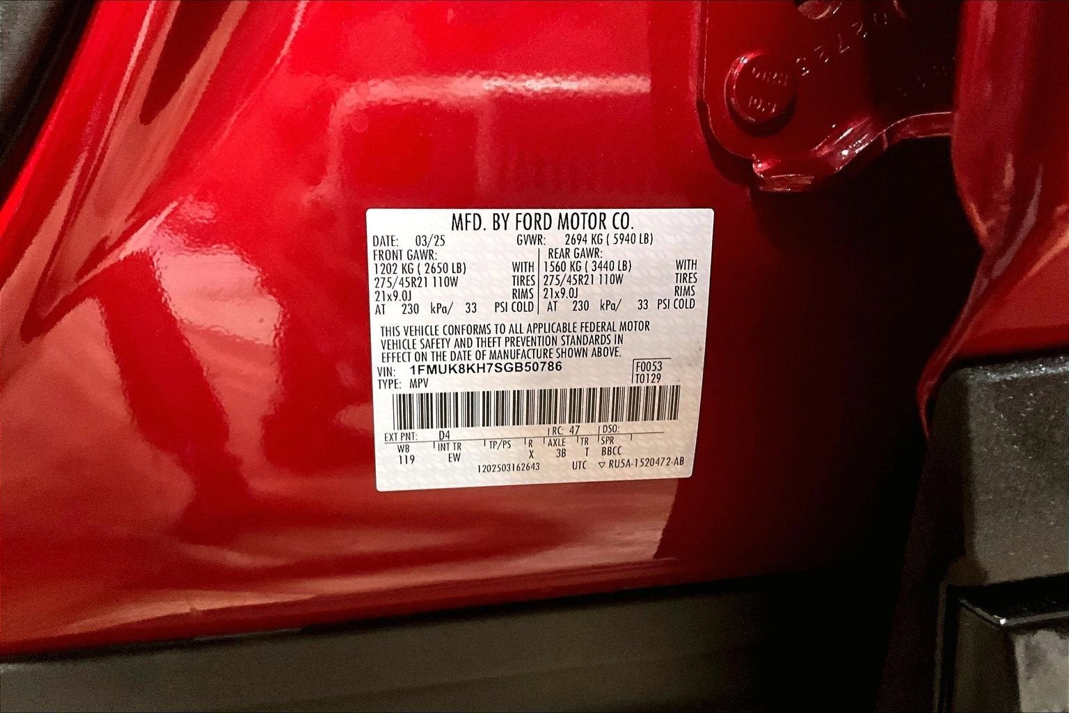 2025 Ford Explorer ST-Line