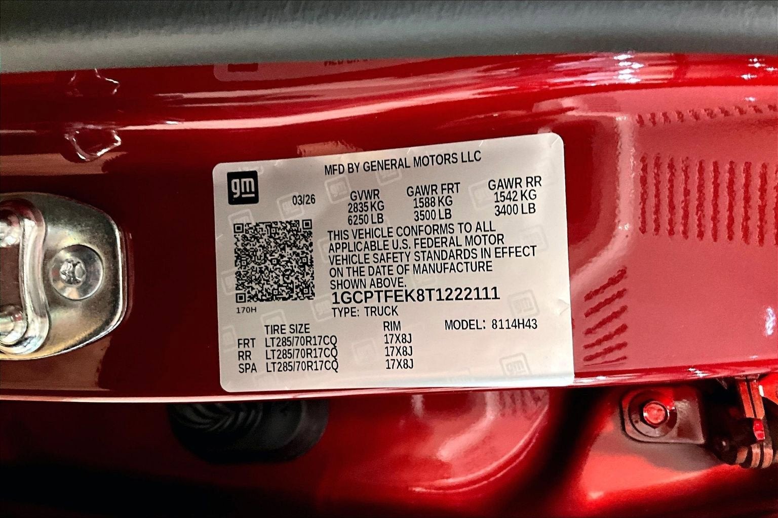 2026 Chevrolet Colorado ZR2