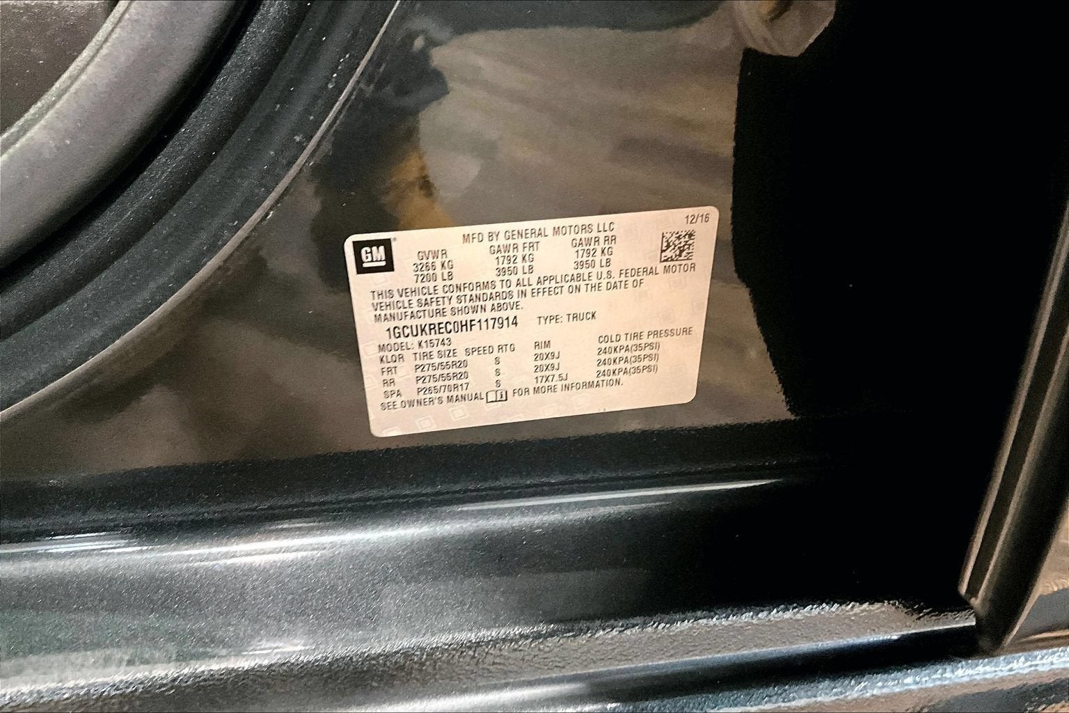 2017 Chevrolet Silverado 1500 LT