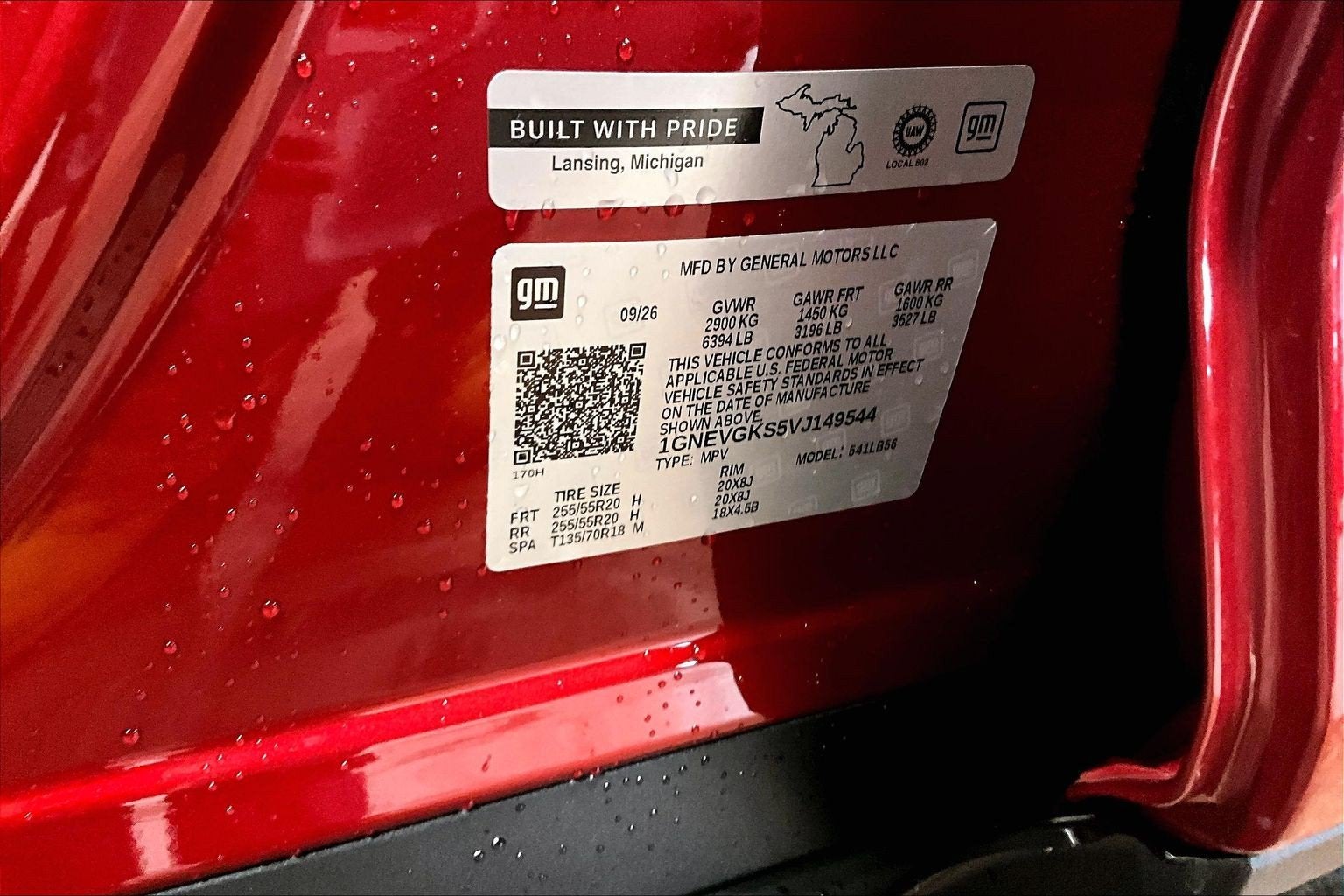 2027 Chevrolet Traverse LT