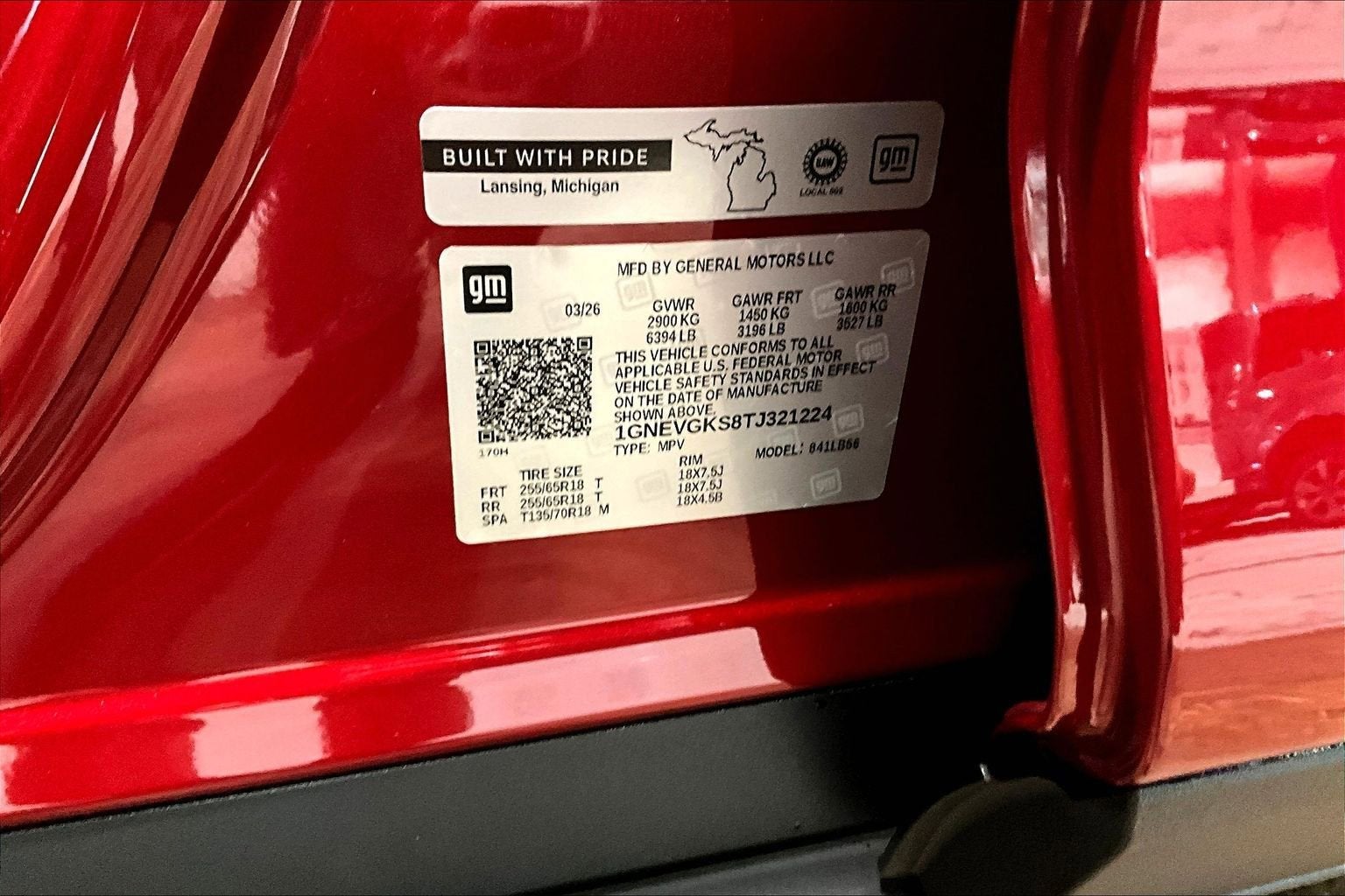 2026 Chevrolet Traverse LT