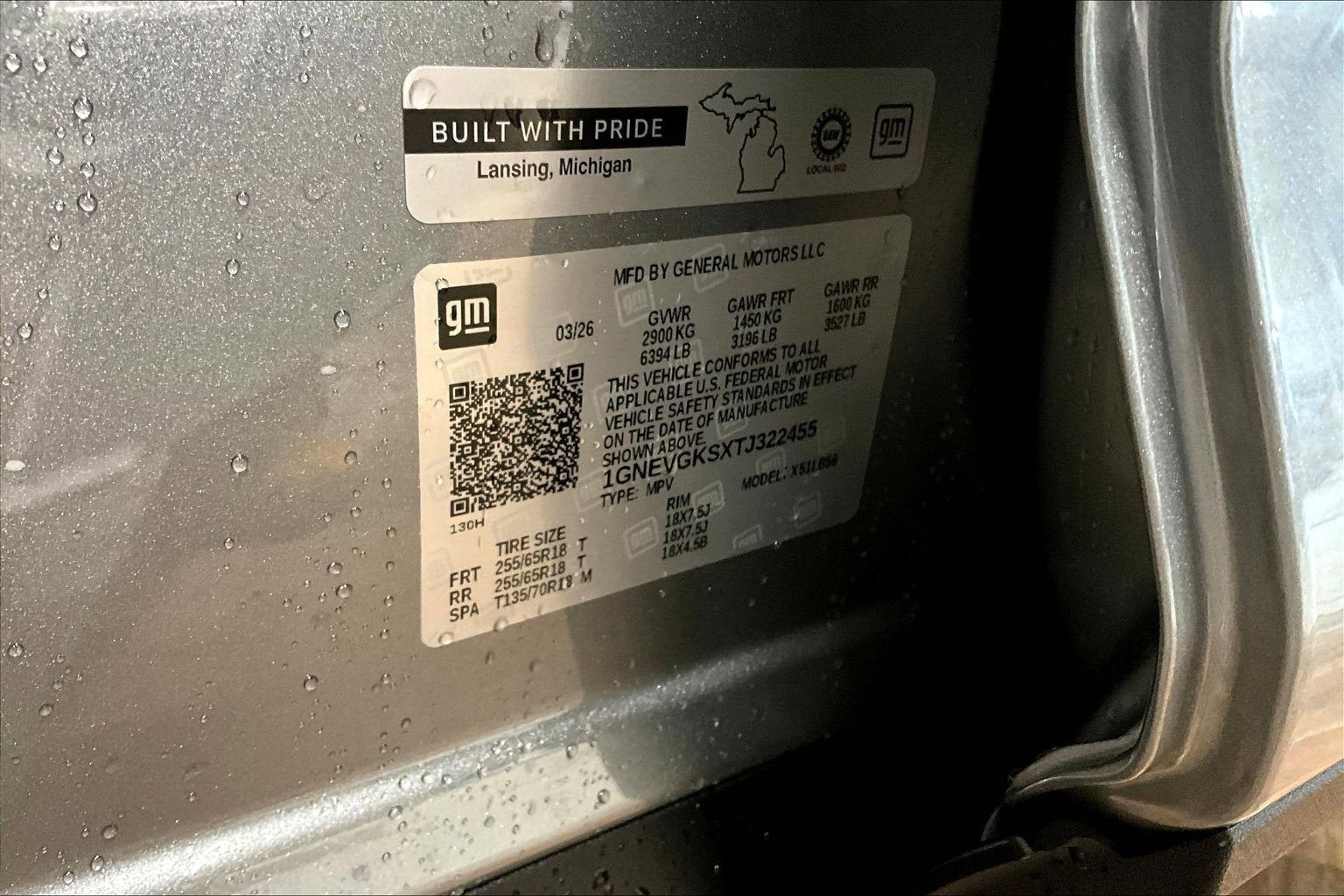 2026 Chevrolet Traverse LT