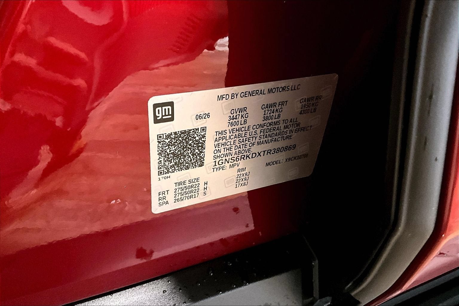 2026 Chevrolet Tahoe RST