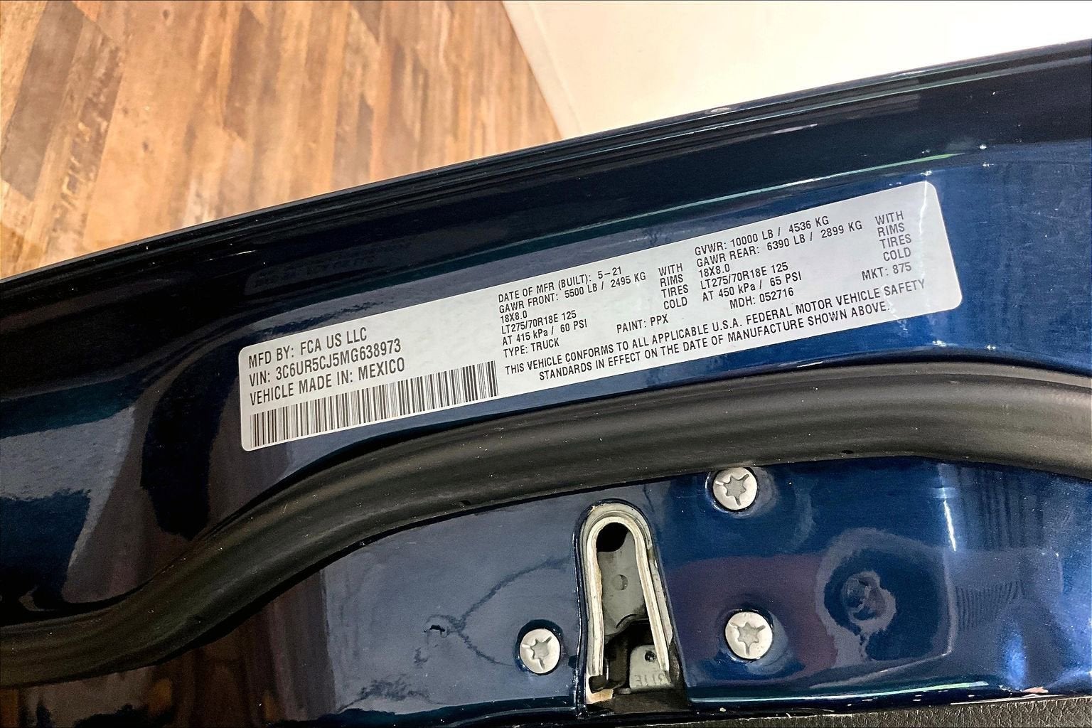 2021 RAM 2500 Tradesman