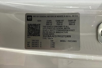 2024 Chevrolet Silverado 1500 WT