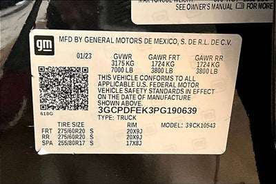2023 Chevrolet Silverado 1500 LT Trail Boss