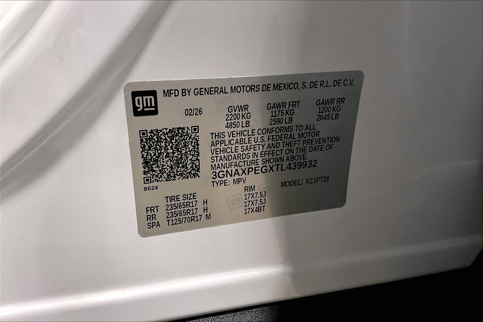 2026 Chevrolet Equinox LT