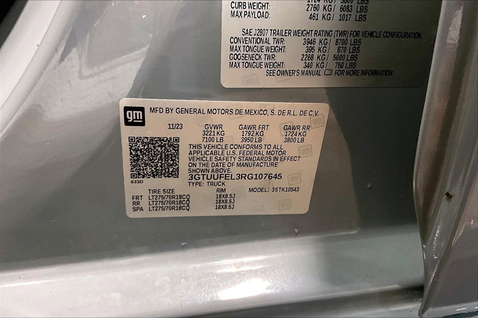 2024 GMC Sierra 1500 AT4X