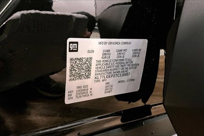 2026 Chevrolet Trax 1RS