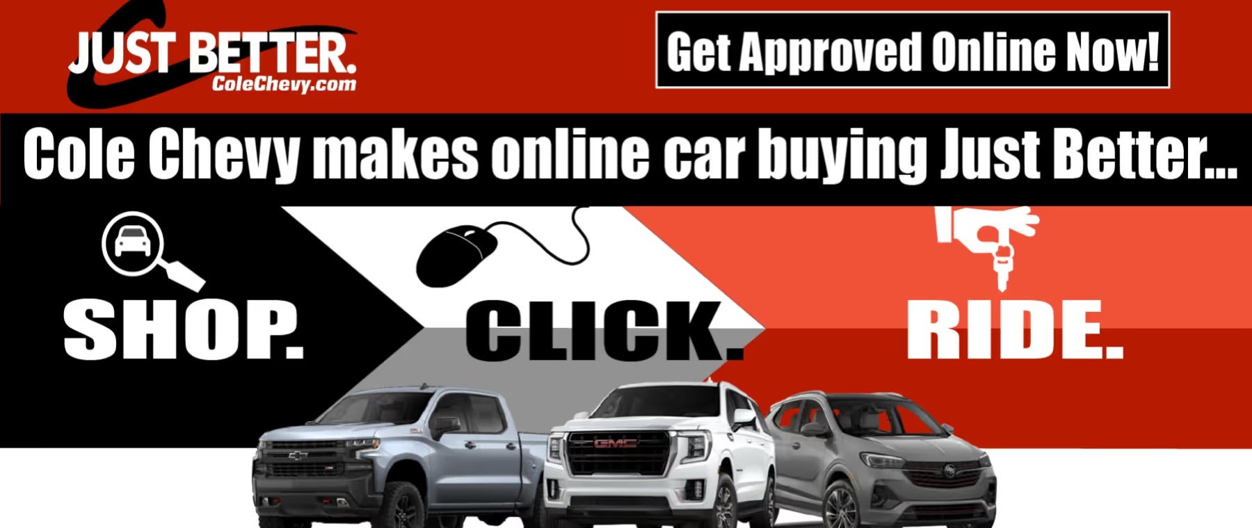 Buying vehicles online made easy at Cole Chevrolet WV Bluefield