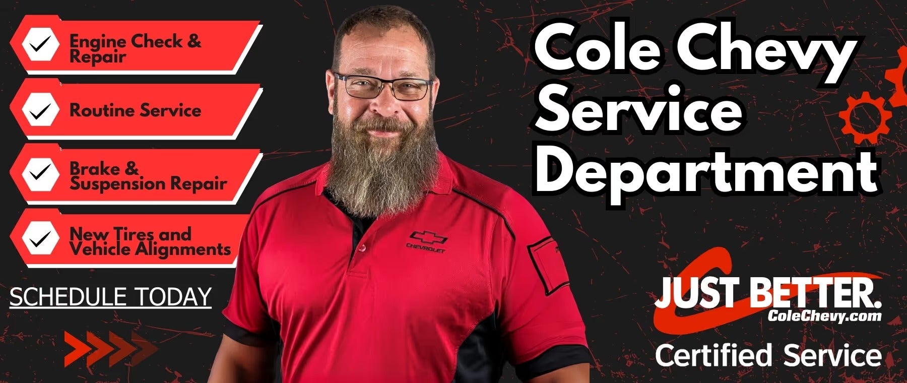Certified Service at at Cole Chevrolet WV in Bluefield WV