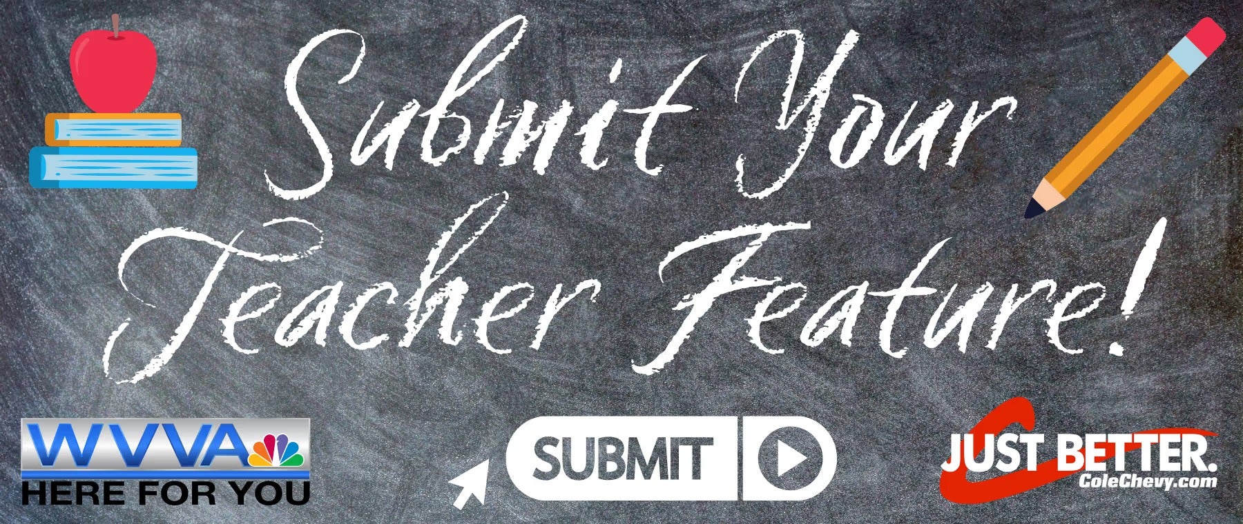 Feature your teacher at Cole Chevrolet WV in Bluefield WV